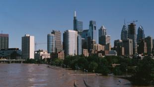 Flooding in Philadelphia during Hurricane Ida